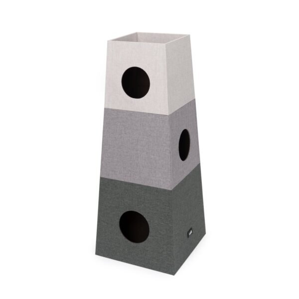 Stacking Tower Cat Furniture – Square Design - Image 2