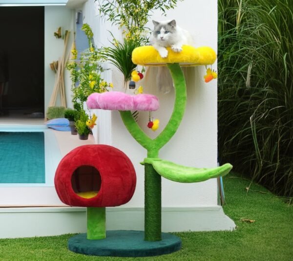 Catry Gumdrop Cute Cat Tree Whimsical - Image 2